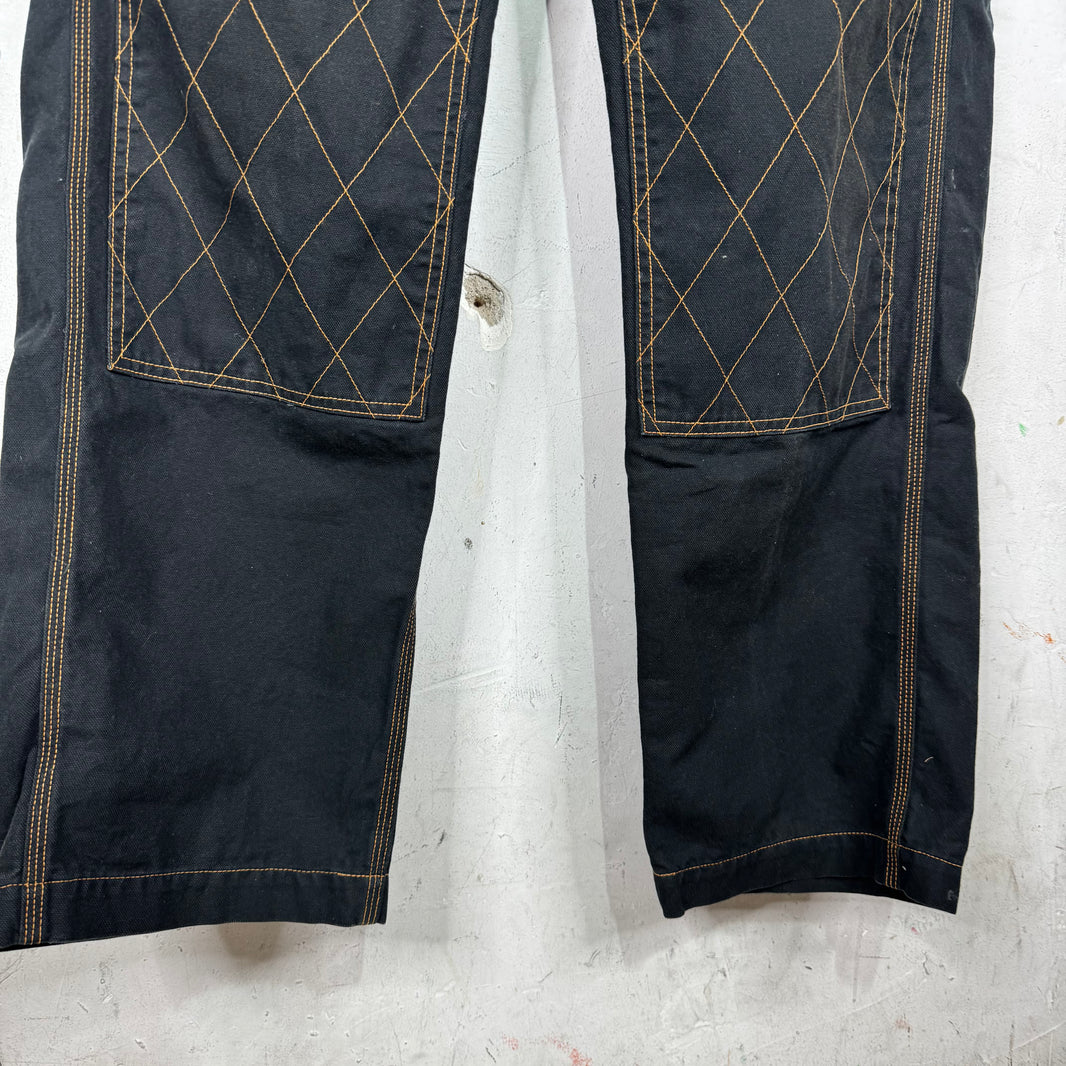 Kapital Contrast Stitched Carpenter Pants