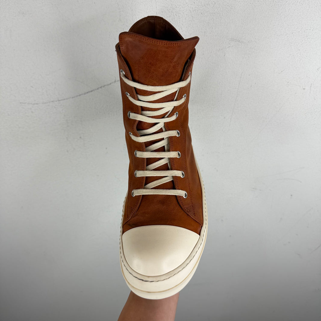 Rick Owens Leather Clay Ramones