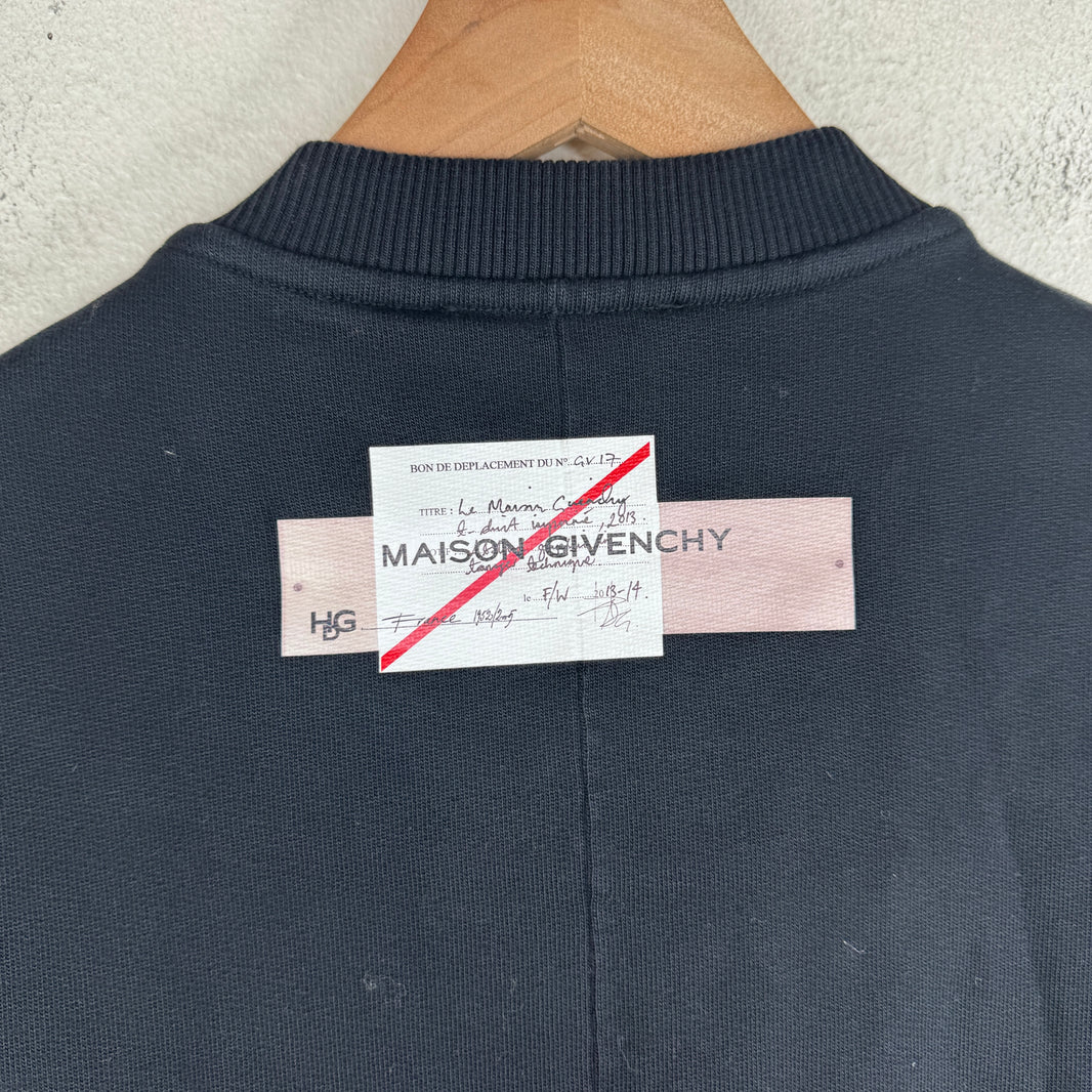 Givenchy Hybrid Argyle Sweater