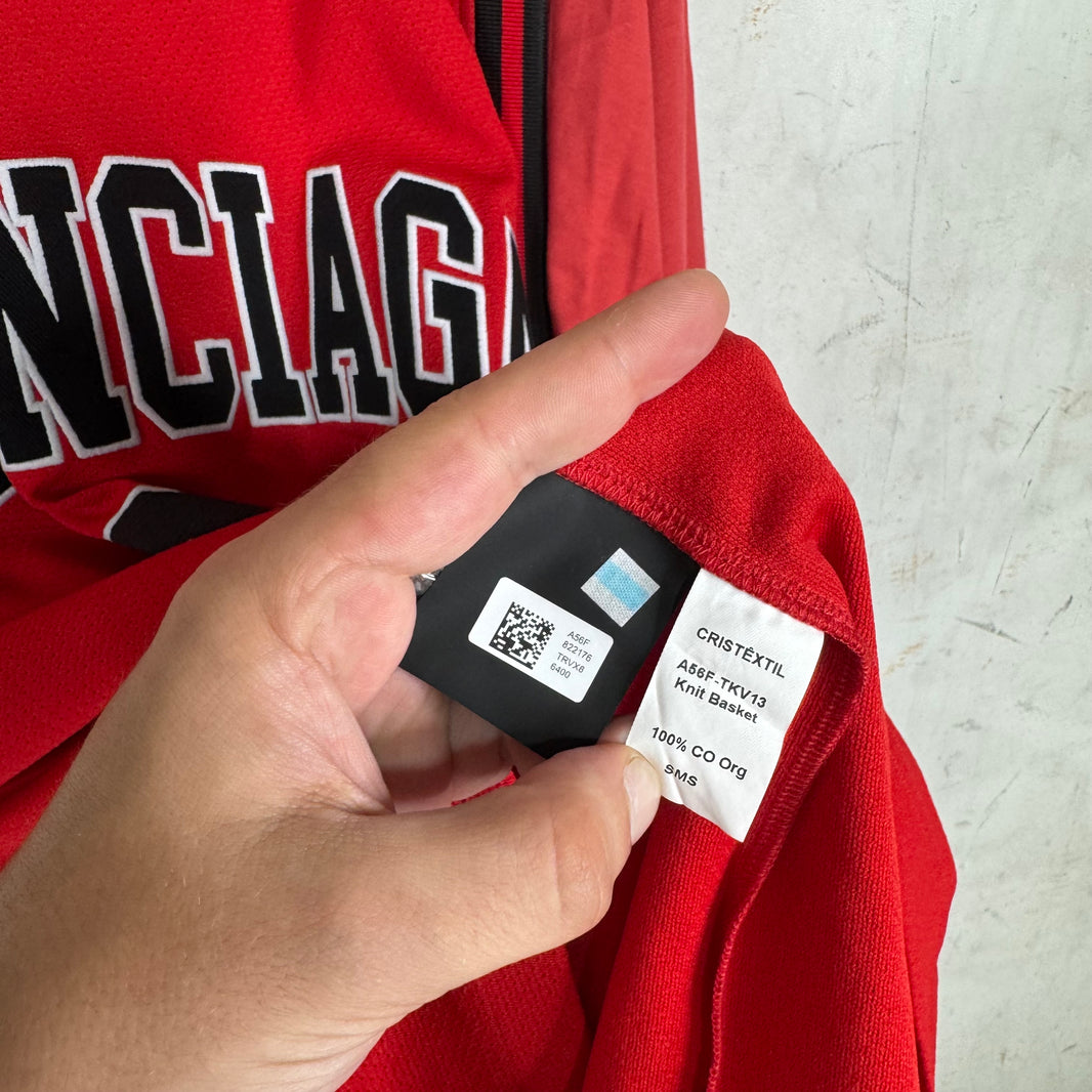 Balenciaga Basketball Jersey Layered L/S T-Shirt