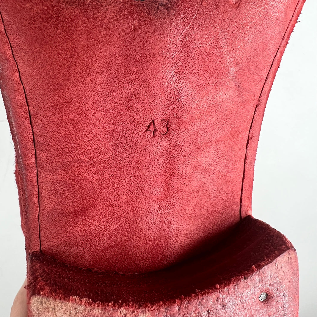 Guidi 986 Red Suede Boots