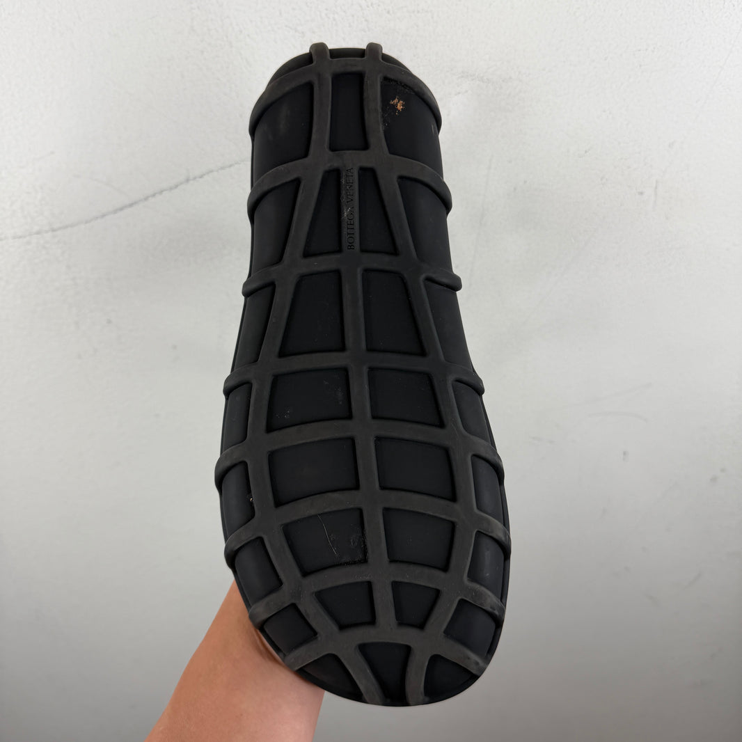 Bottega Veneta Black Atlas Sandals