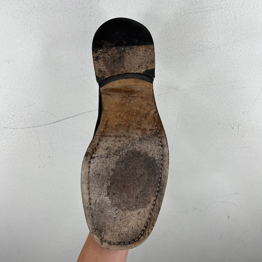 Margiela Black Chain Loafers