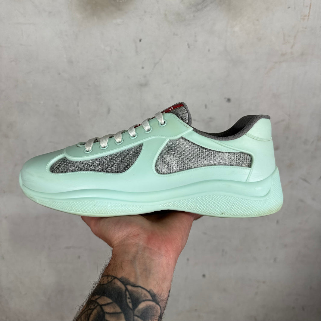 Prada Teal Rubberized Americas Cup
