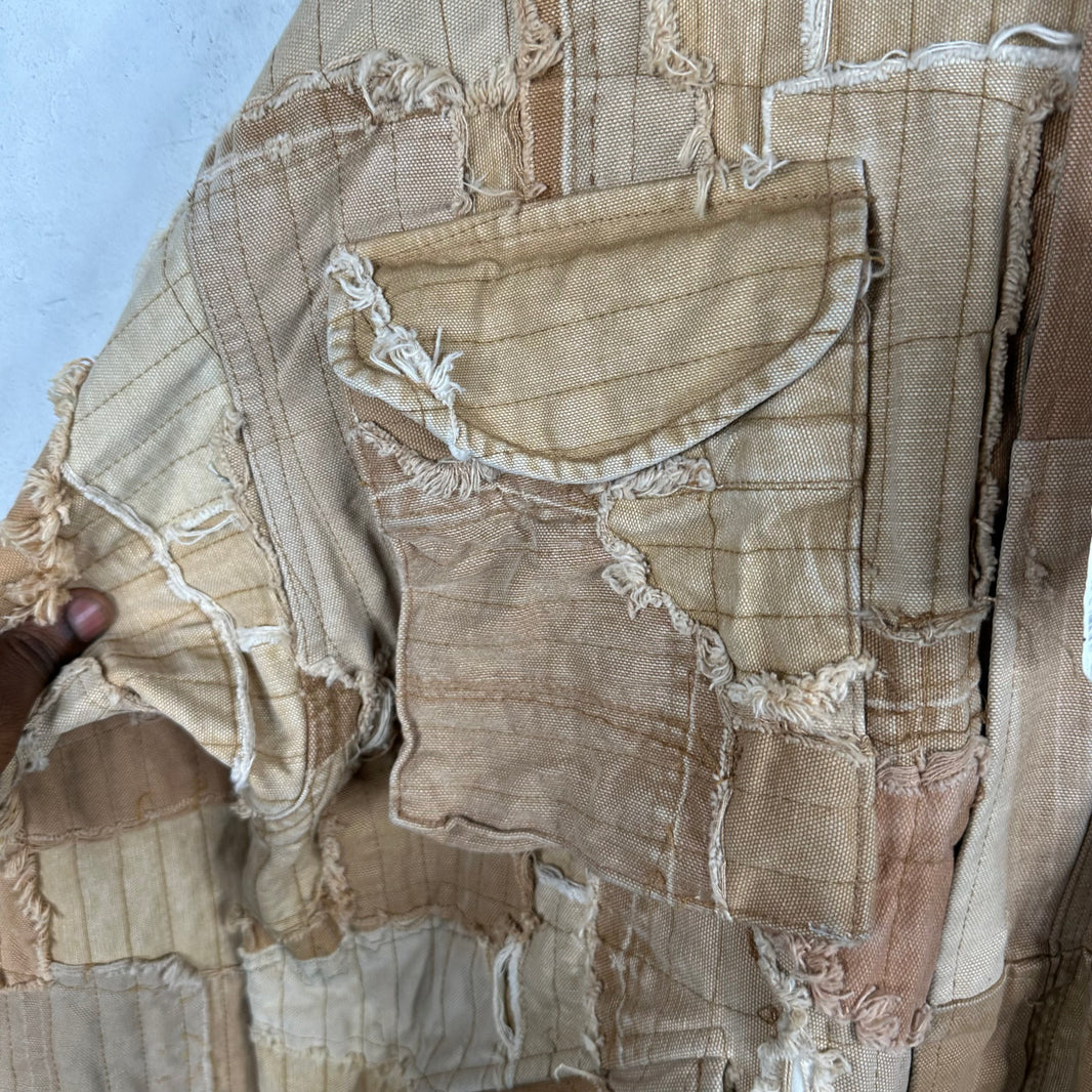 Greg Lauren Reconstructed Carhartt Trench Jacket
