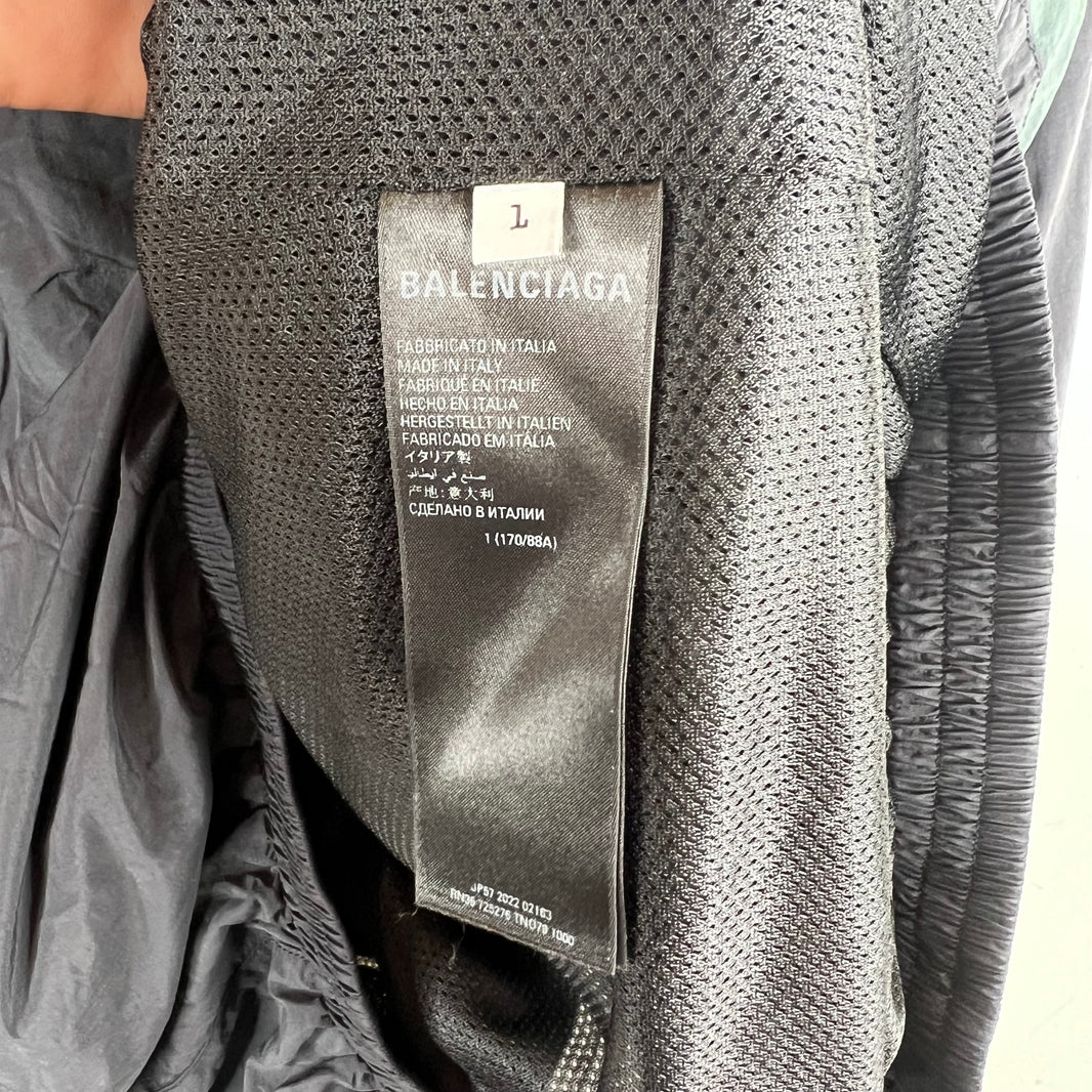 Balenciaga Black/Olive 3B Track Jacket
