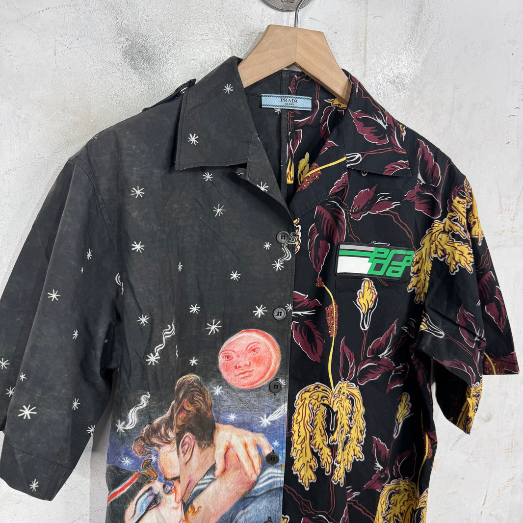 Prada Impossible Love Split Shirt