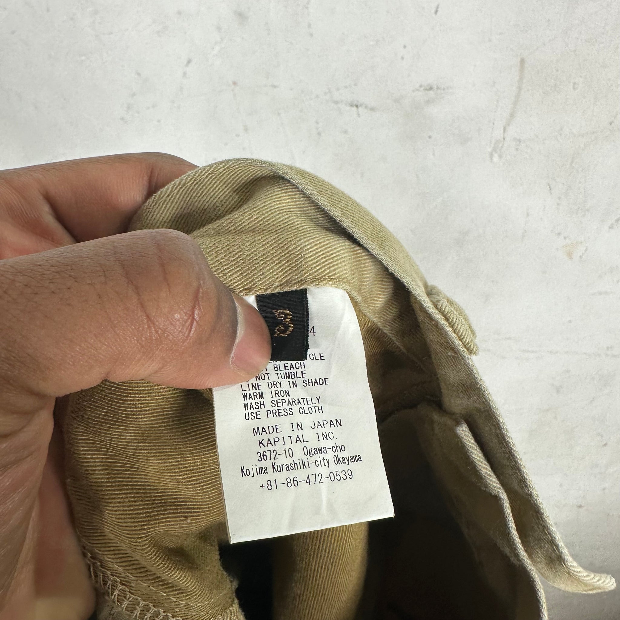 Kapital Wide Chino Pants
