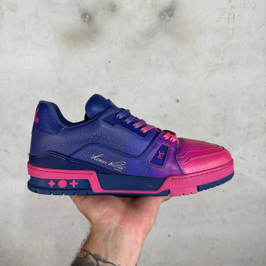 Louis Vuitton Pink/Purple Gradient Trainers DS