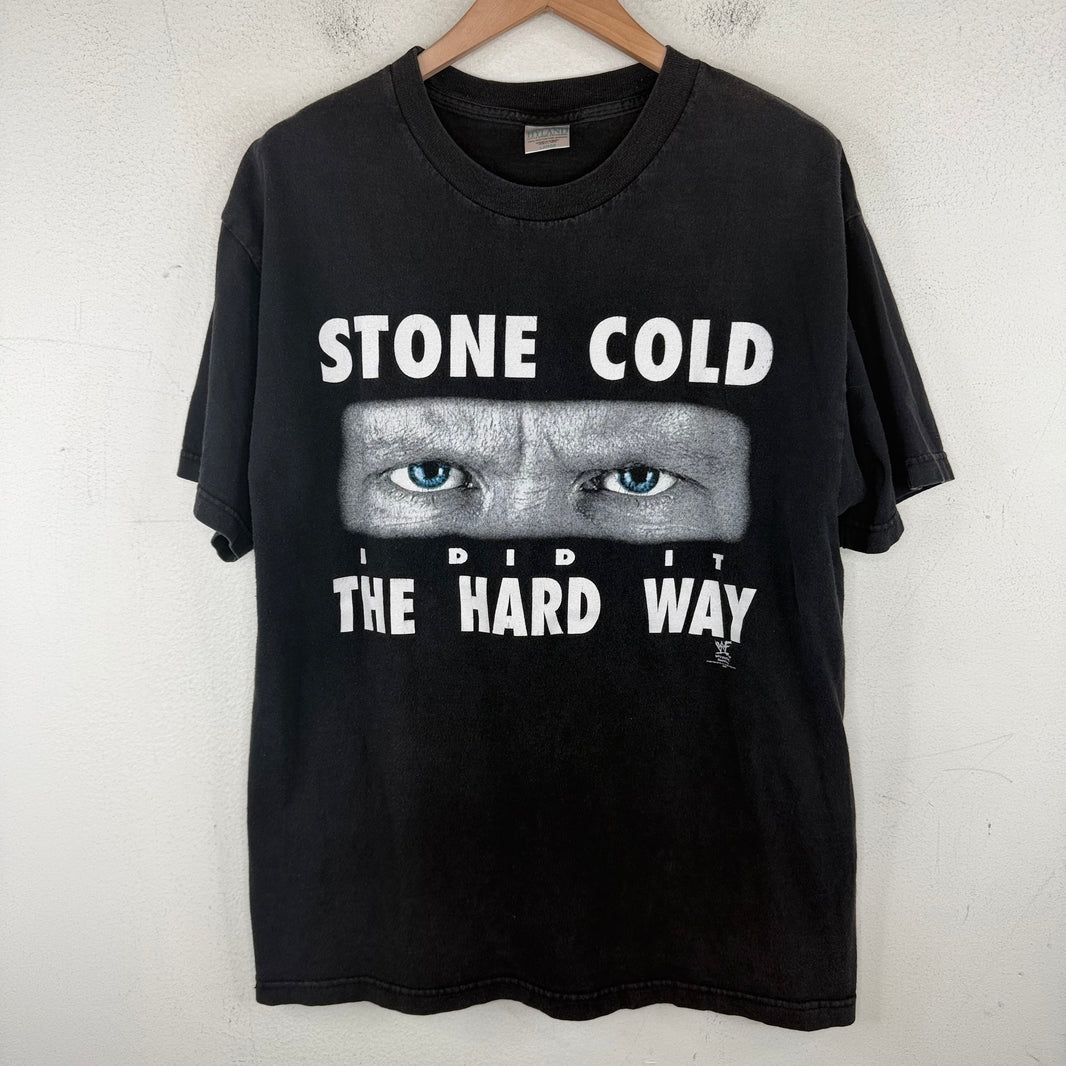 Vintage WWF Stone Cold The Hard Way T-Shirt