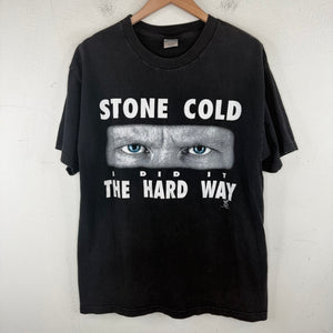 Vintage WWF Stone Cold The Hard Way T-Shirt