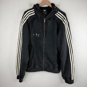 Adidas Thug Club Black Full Zip-Up Hoodie