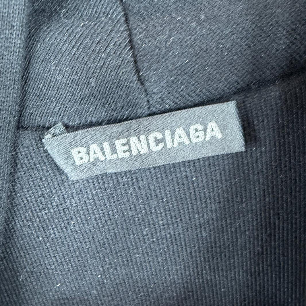 Balenciaga Double Layer I <3 Techno Hoodie