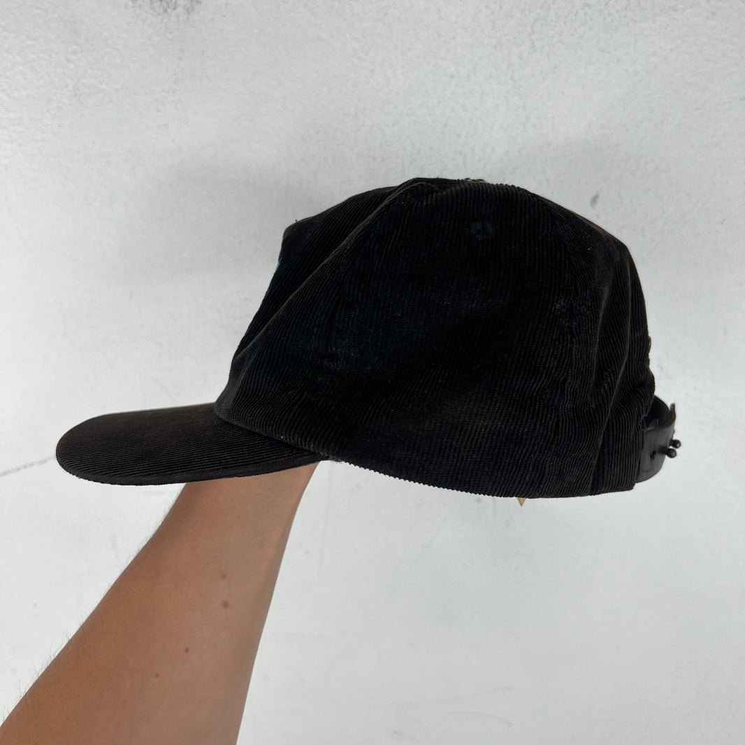 Chrome Hearts Dagger Vine Corduroy Snapback Hat
