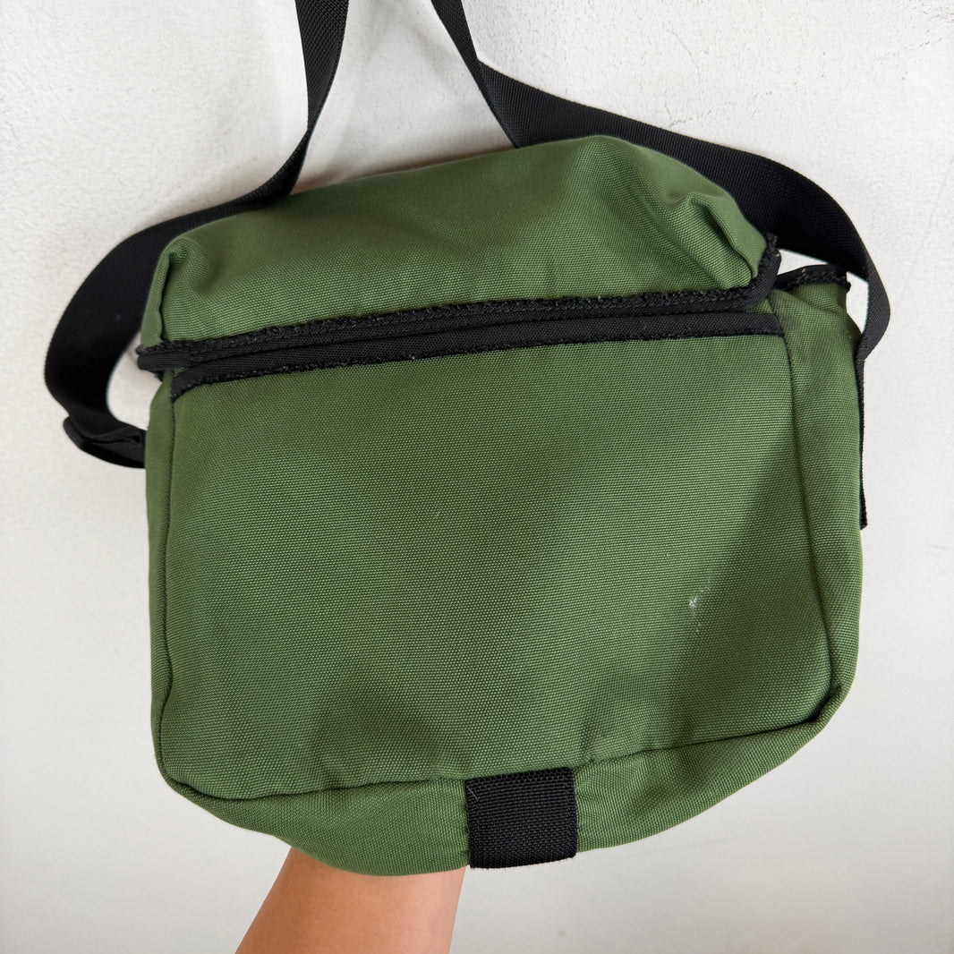 Acne Studios Green Distressed Bag