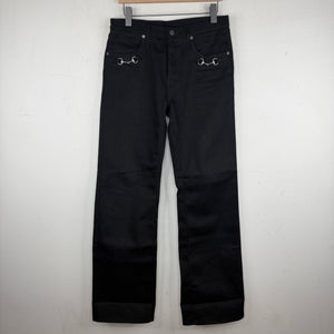 Gucci Black Horsebit Jeans