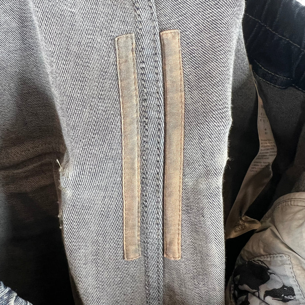 DRKSHDW Sky Double Cargo Jumbo Bela Jeans