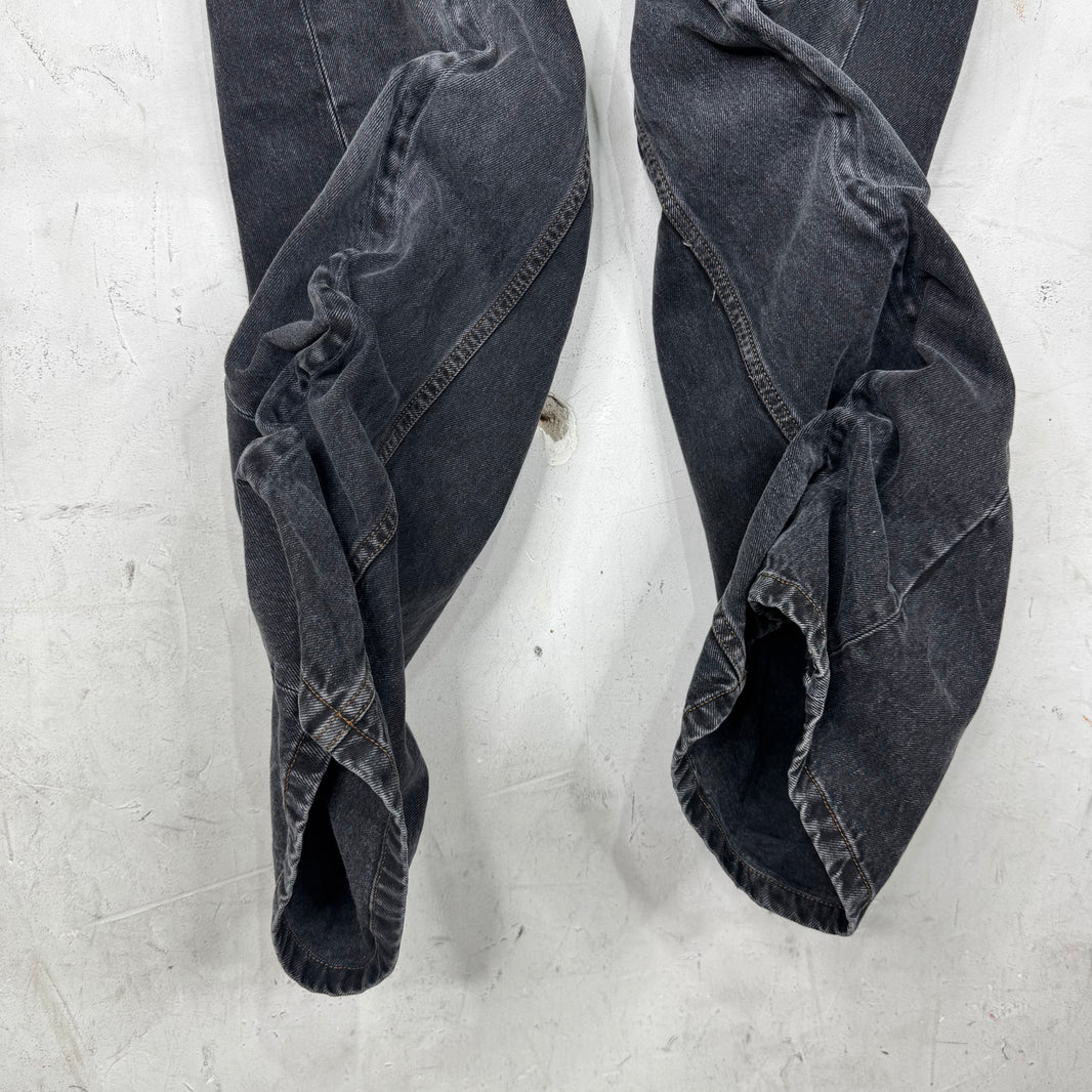 Y/Project Charcoal Wire Jeans