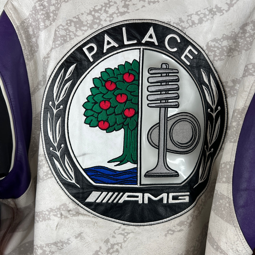 Palace AMG Leather Bomber Jacket