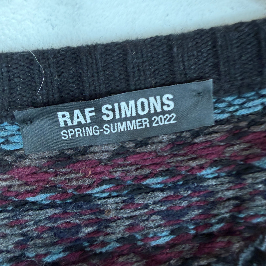 Raf Simons Fair Isle Knit Sweater