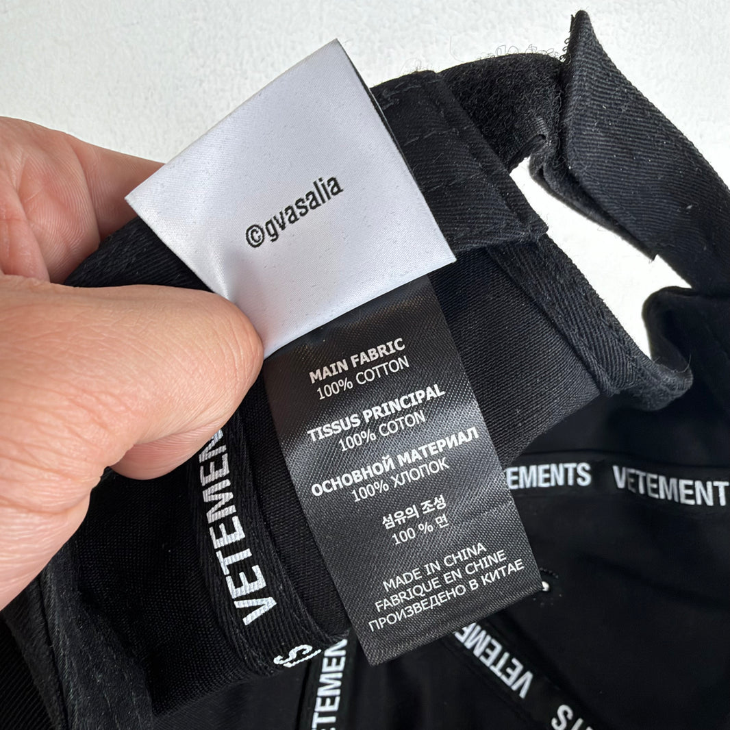 Vetements Metal Logo Hat