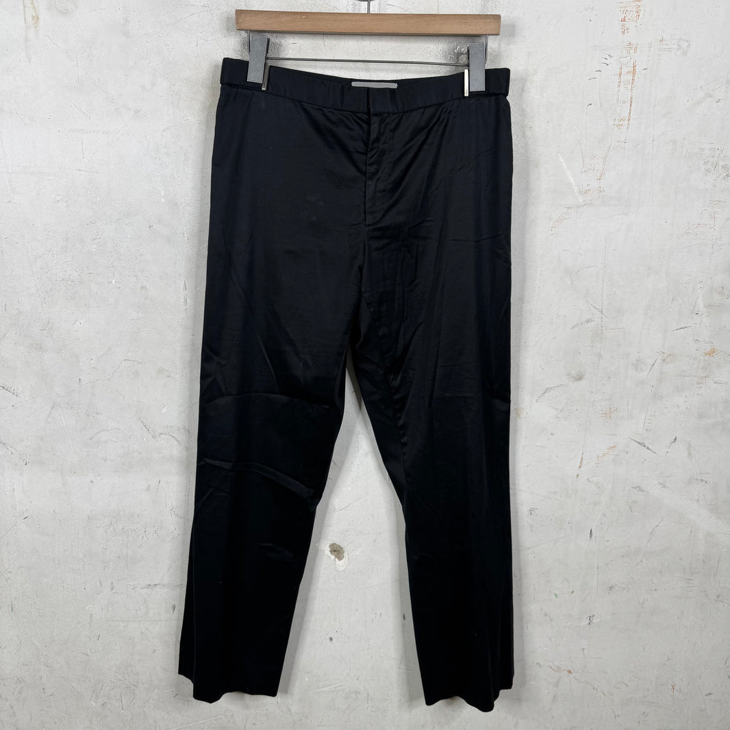 Dior Black Side Tightner Trousers