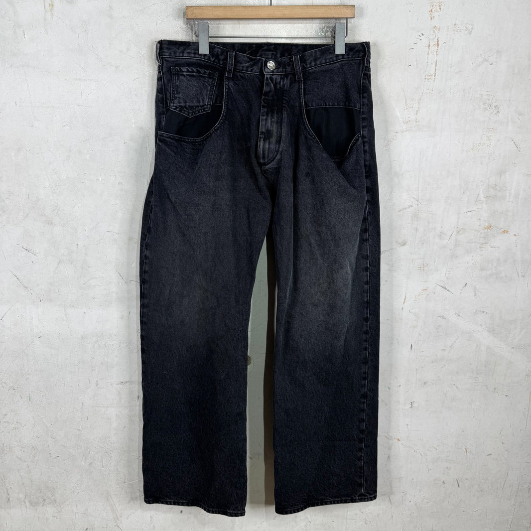 Margiela Loose Charcoal Jeans