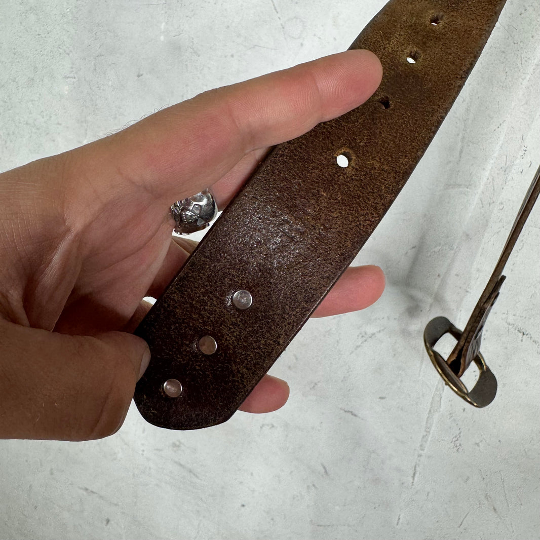 RRL Western Studded Belt