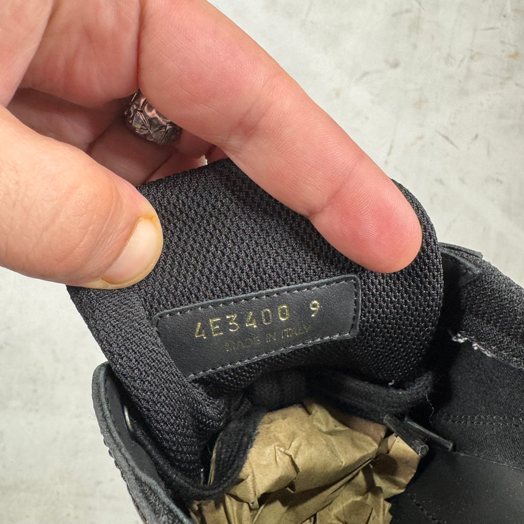 Prada Triple Black Patent Americas Cup