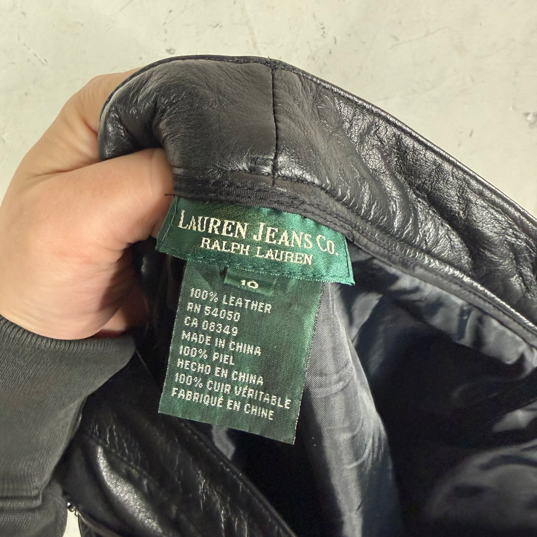 Ralph Lauren Jeans Co Leather Pants