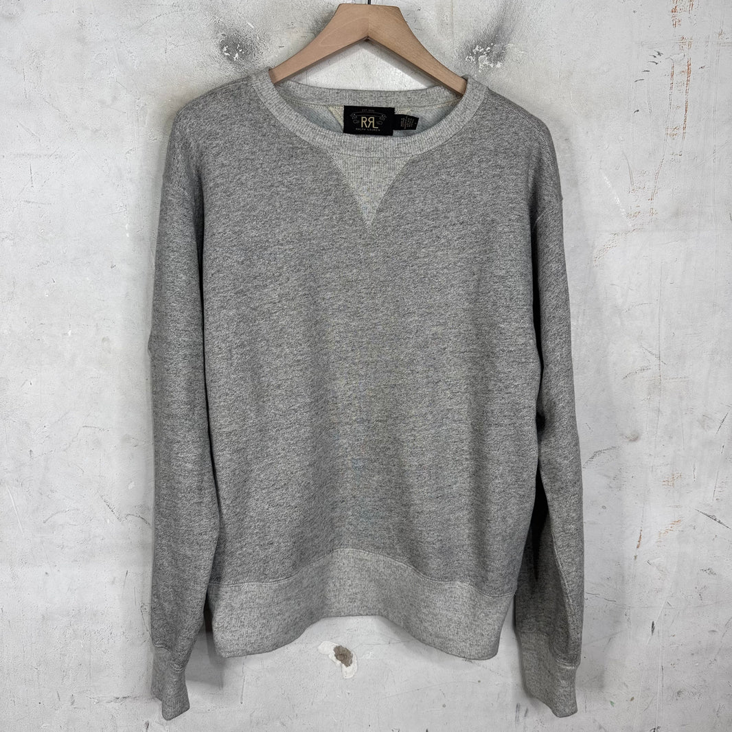 RRL Grey Crewneck
