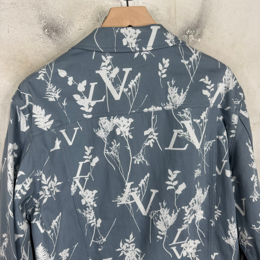 Louis Vuitton Floral Monogram Trucker Jacket