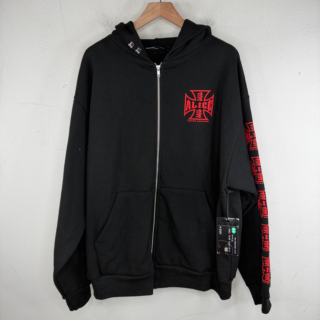 424 Alice Hollywood Zip-Up Hoodie