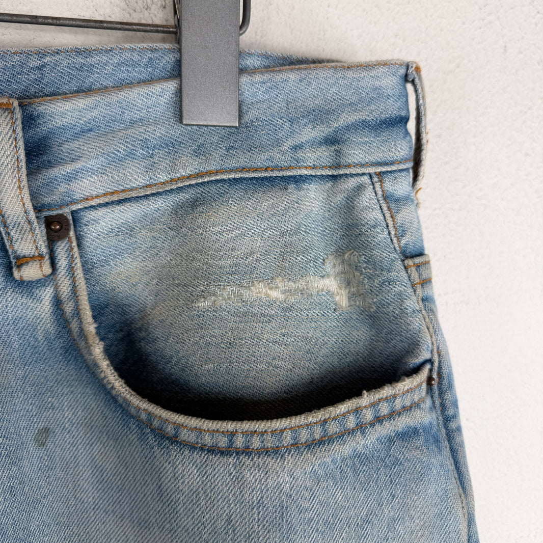 Acne Studios Long Jean Shorts