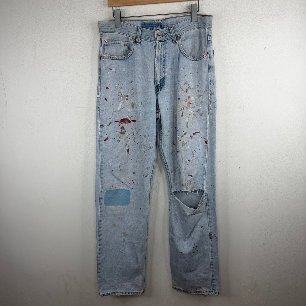 Vintage Smoked Levi's 550 Jeans