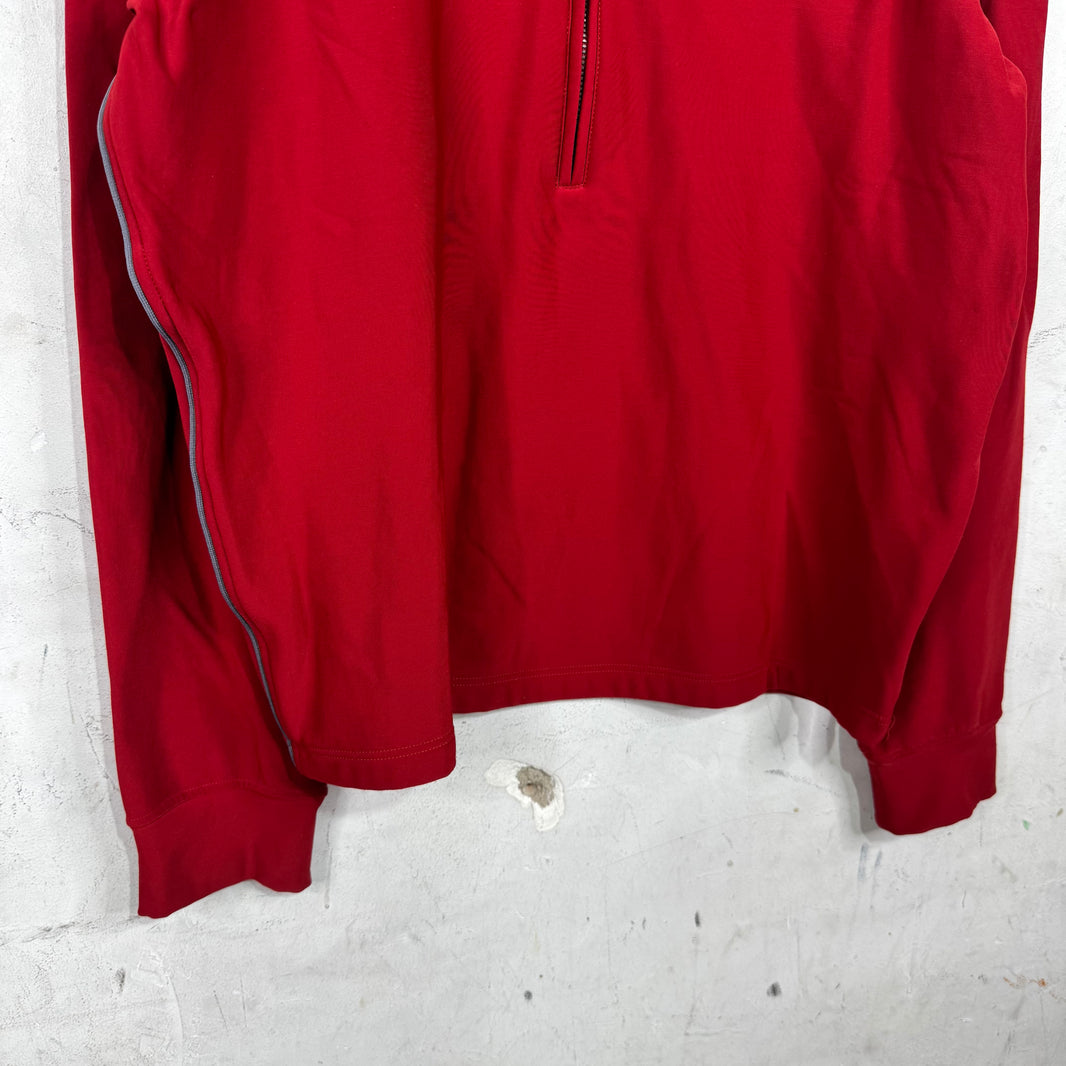 Prada Linea Rosa Neoprene Quarter Zip