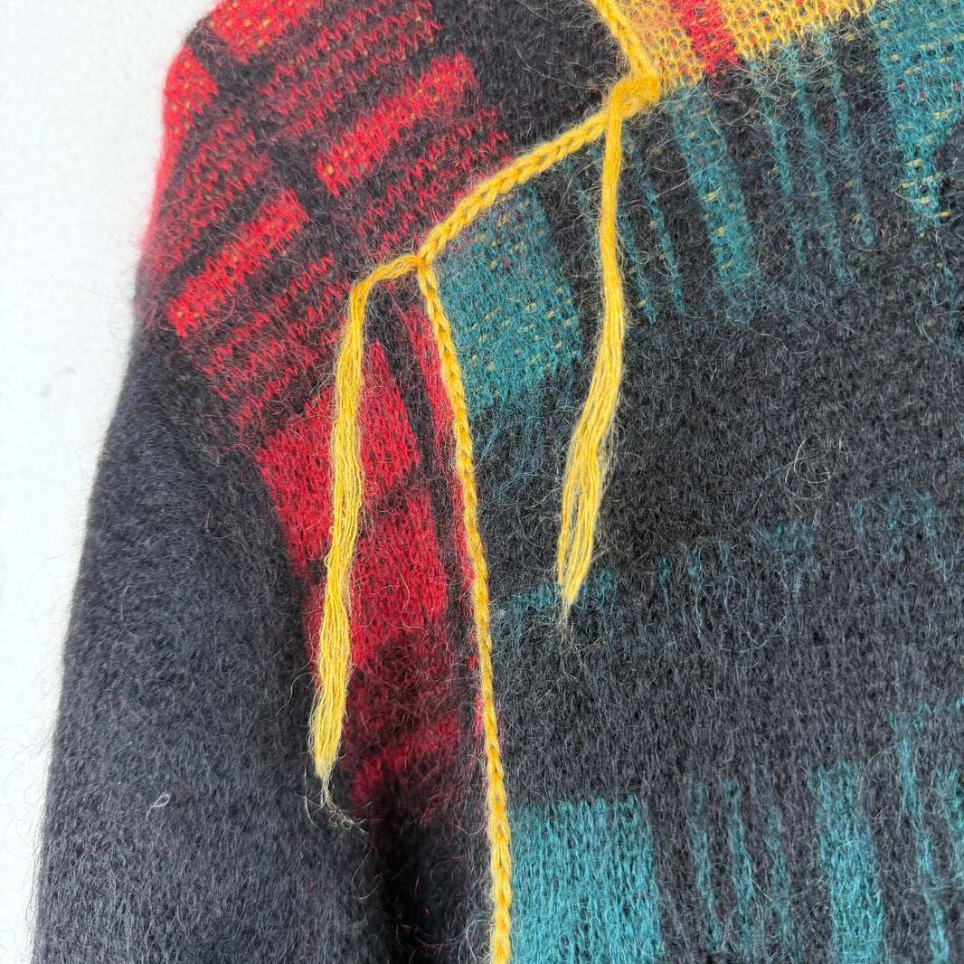 JW Anderson Plaid Mohair Sweater