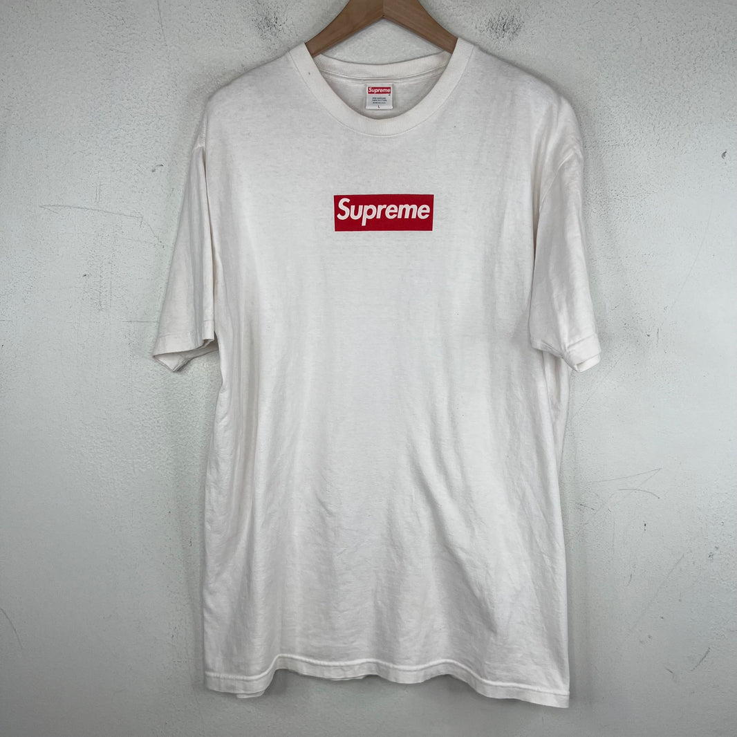Supreme 2005 White/Red Box Logo T-Shirt