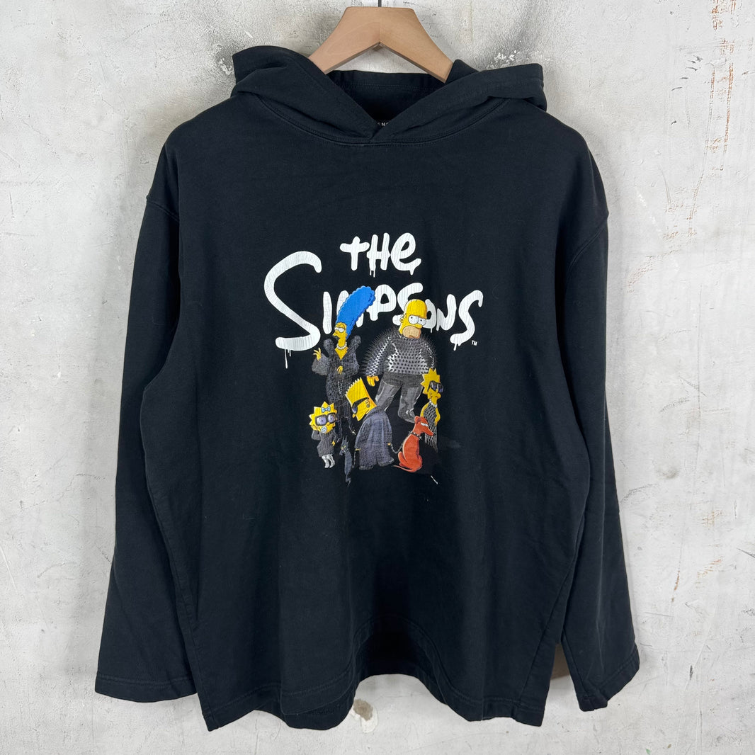 Balenciaga Black Simpsons Hoodie