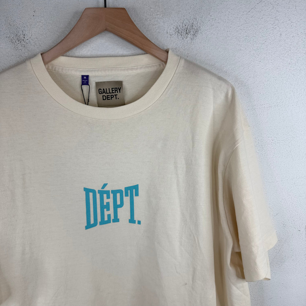 Gallery Dept Cream Logo T-Shirt