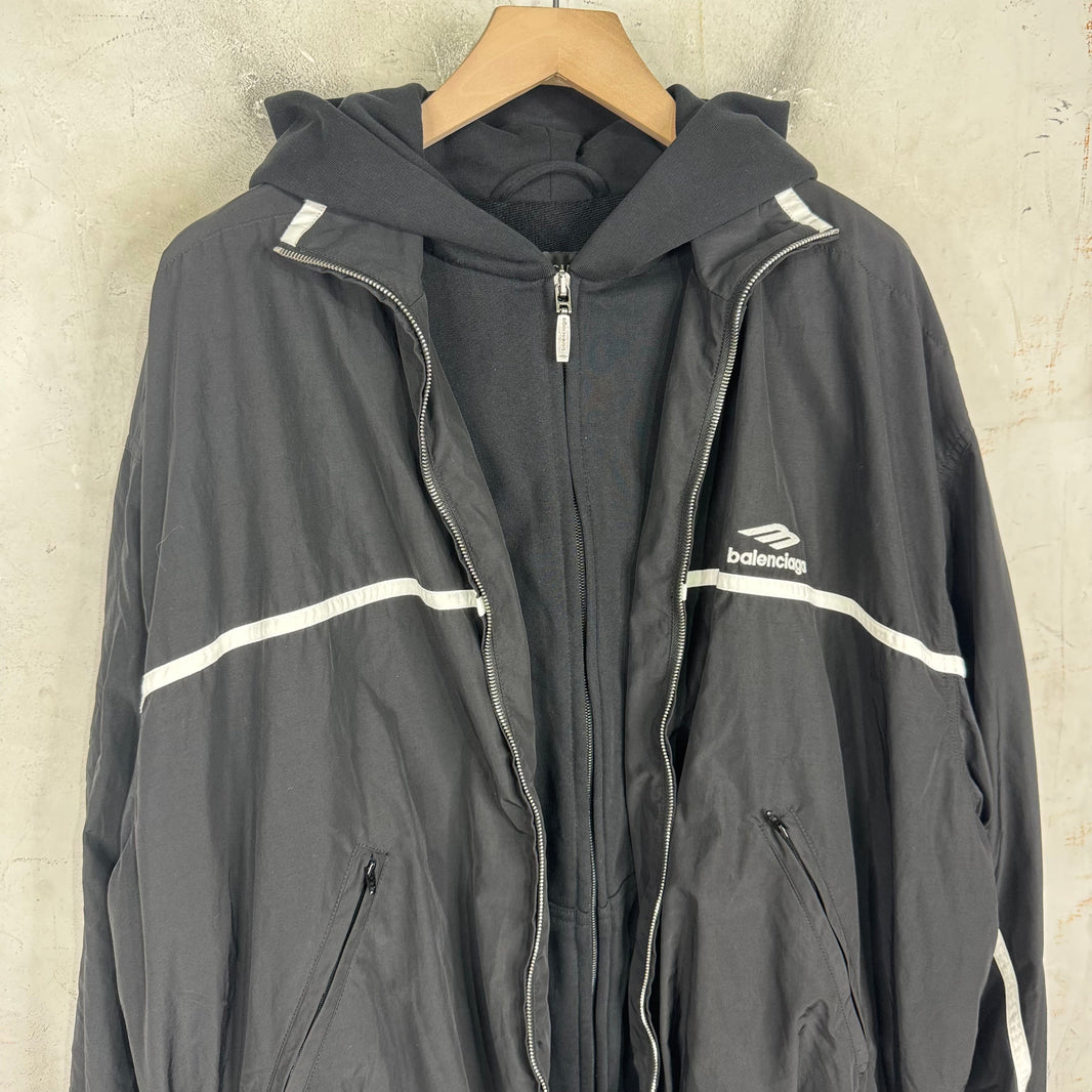 Balenciaga 3B Layered Track Jacket