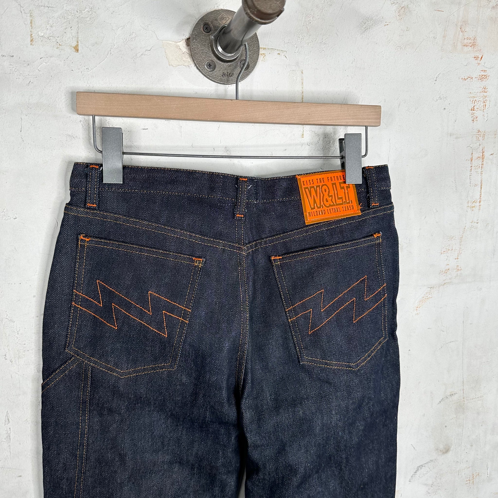 Walter Van Beirendonck Blue Skinny Denim