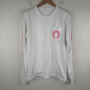 Chrome Hearts Pink Horseshoe L/S T-Shirt