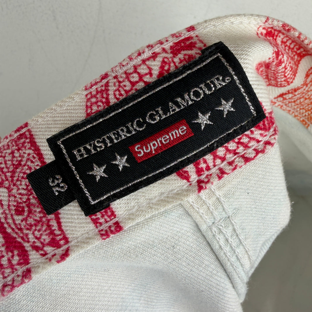 Supreme Hysteric Glamour Snake Carpenter Pants