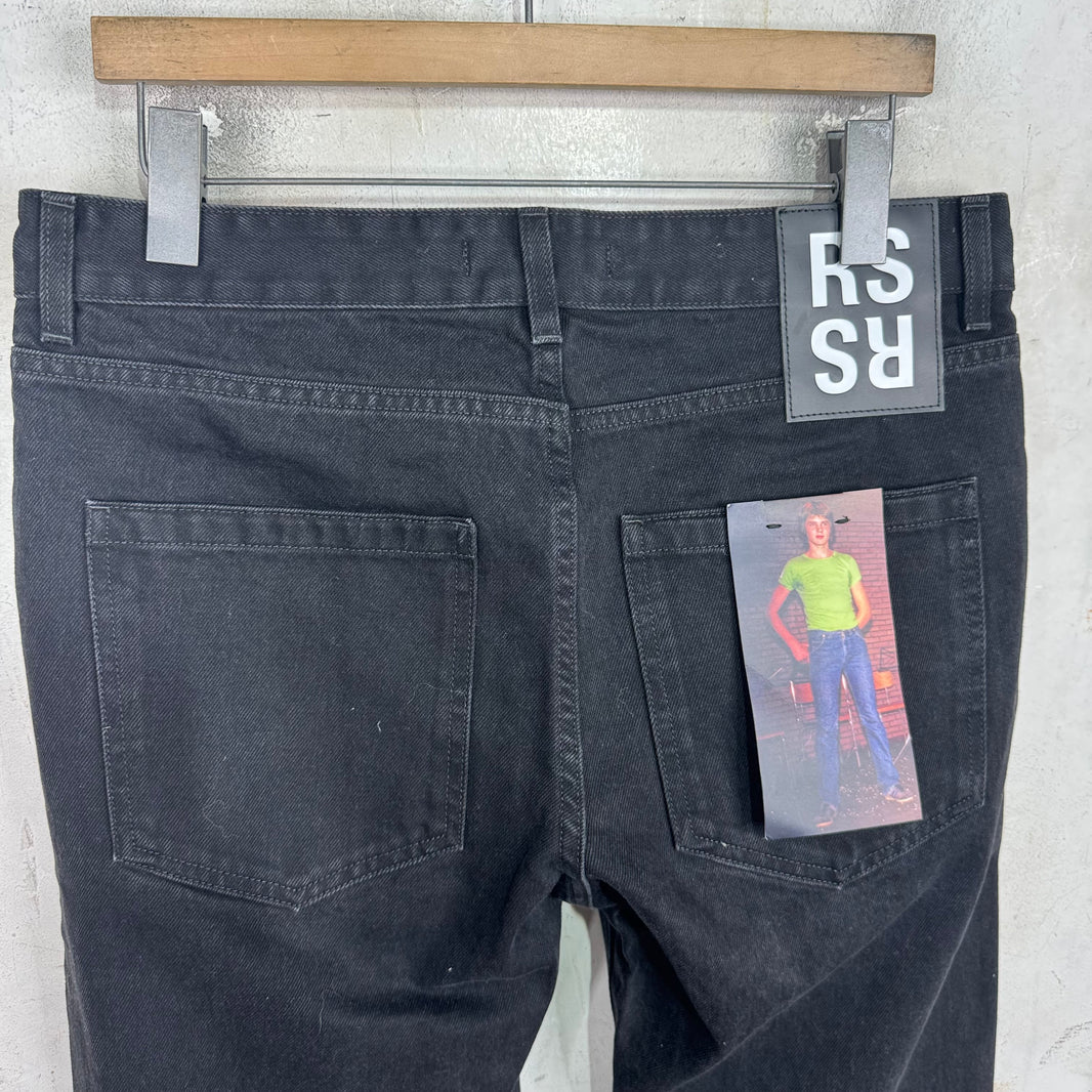 Raf Simons SS21 Black Redux Freedom Window Jeans