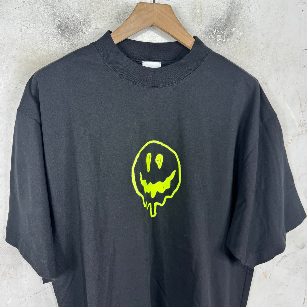 Balenciaga Melty Smiley Face T-Shirt