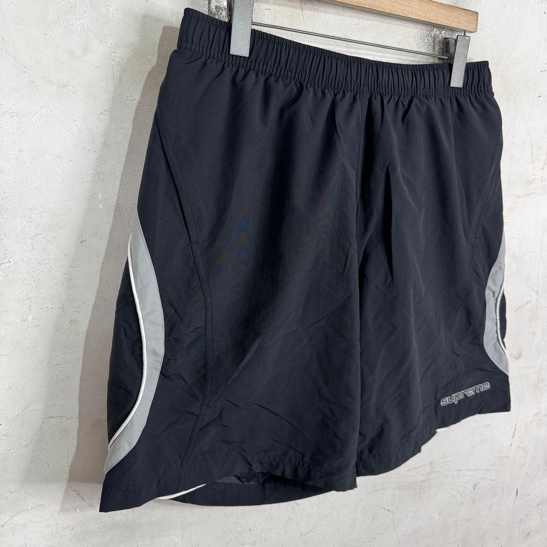 Supreme Black/Grey Swimming Trunks