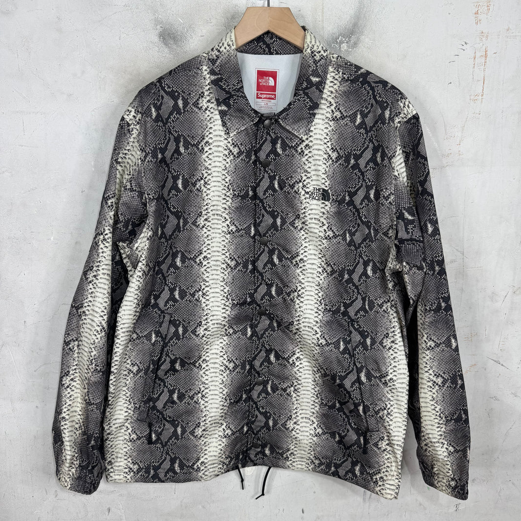 Supreme x TNF Snakeskin Coaches Jacket