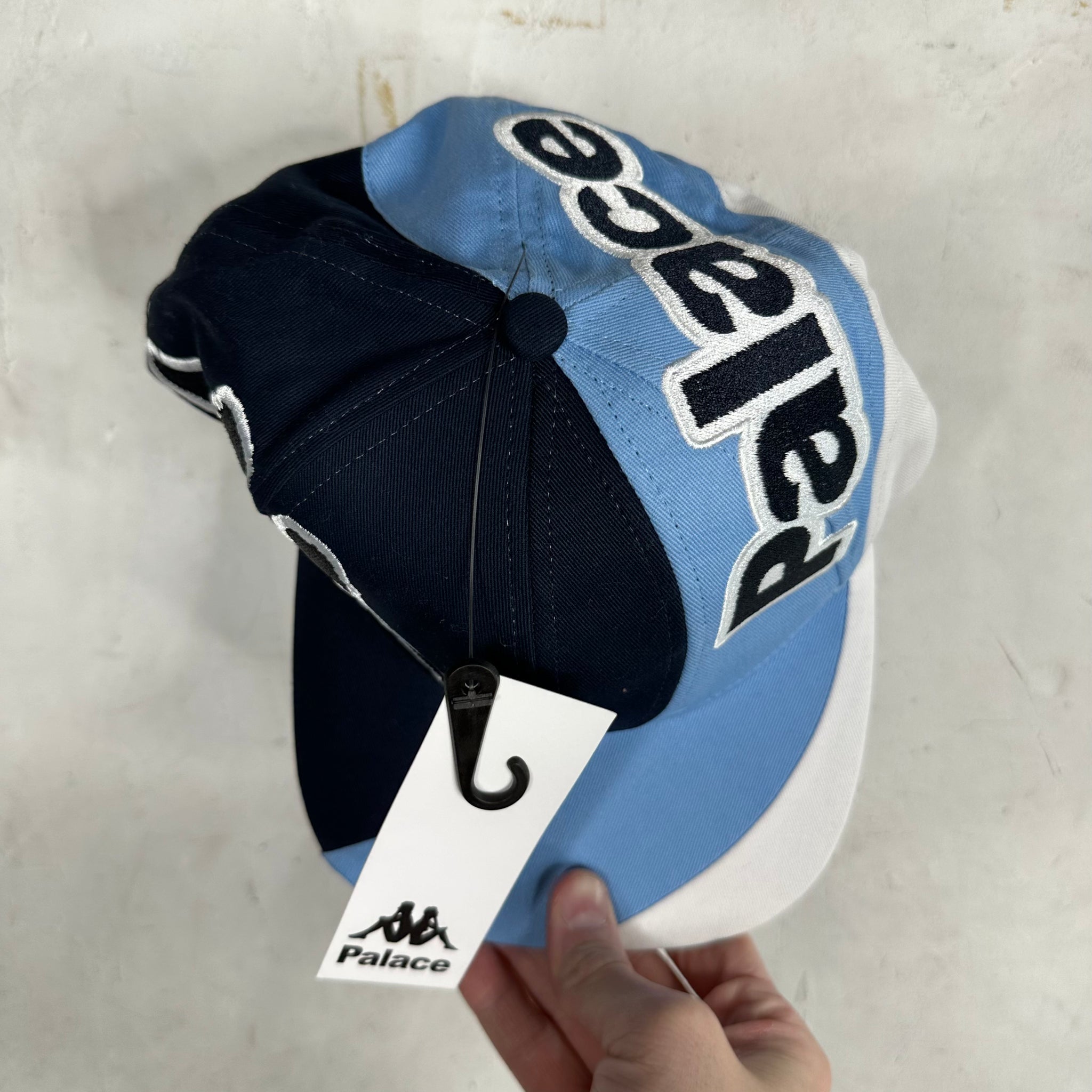 Palace x Kappa Blue Baseball Cap