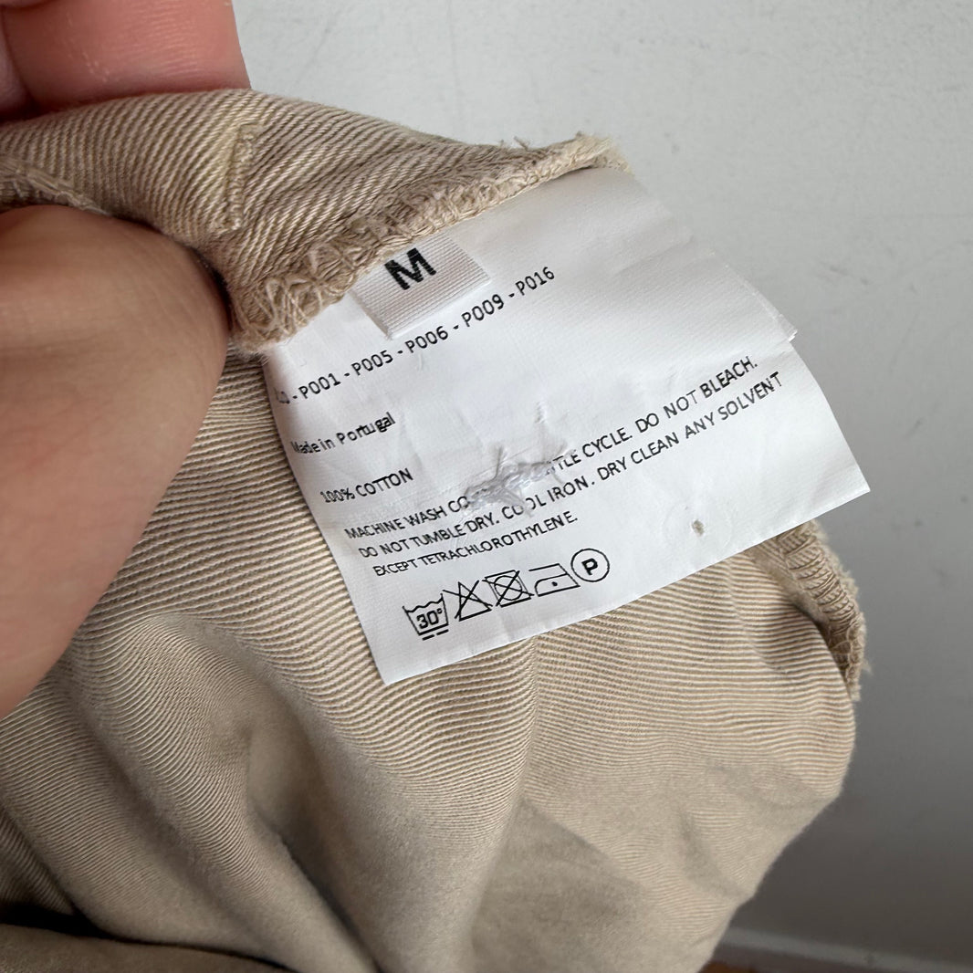 ERL Cropped Long Khaki Shorts